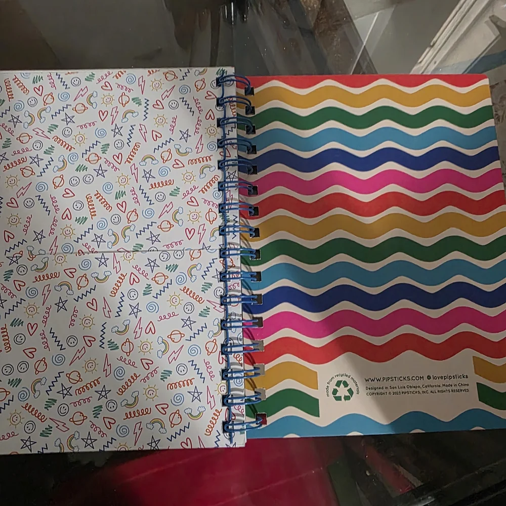 Pipsticks 90s Retro Day planner